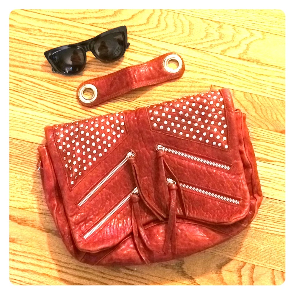 Great by Sandie, Paris RARE studded leather bag